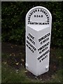 Old Milestone by the A162, Doncaster Road, Burton Salmon