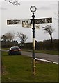 Old Direction Sign - Signpost by the B1178,