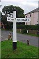 Direction Sign - Signpost by The Green, Frant