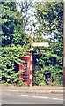 Direction Sign - Signpost by the B2026, Main Road, Crockham Hill