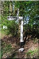 Direction Sign - Signpost by Butcherfield Cottage, Hartfield parish