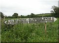 Old Direction Sign - Signpost by the B3092, White Post