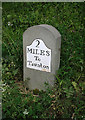 Replica Milestone by Kingston Road, Staplegrove, Taunton