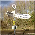 Direction Sign - Signpost by Rivers