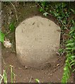 Old Milestone by the B3357, Lower Longford, Whitchurch parish