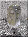 Old Milestone by the A92, Wood Inn Cottage, Inverkeilor parish