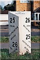 Old Milepost by the A23, Brighton Road, Horley parish