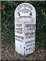 Old Milestone by the former A1, Aberford