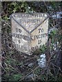 Old Milepost by the A480, Credenhill