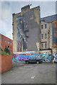 SJ8498 : War Children Mural on Manchester's Northern Quarter by David Dixon