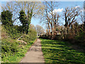 Path to A23, Brighton Road, Crawley