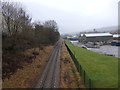 The Keighley & Worth Valley Railway from Woodhouse Road Bridge