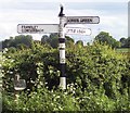 Direction Sign - Signpost in Crumleyheath