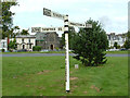 Direction Sign - Signpost by the A386, Yelverton