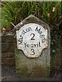 Old Milestone by the A359, Main Street, Mudford