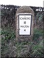 Old Milestone by the A64, Malton Road, Rillington