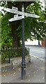 Direction Sign - Signpost by High Street, Westbury on Trym