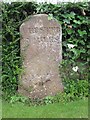 Old Milestone in Grenfell Court, Parkgate