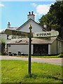 Direction Sign - Signpost west of Ashill, Devon