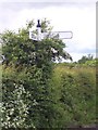 Direction Sign - Signpost by the A533 at Little Leigh