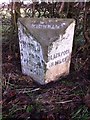 Old Milestone by the A583, Blackpool Road, Kirkham