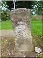 Old Milestone by the A6003, Barton Road, Kettering