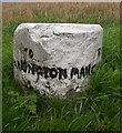 Old Milestone by the A57, Manchester Road, Rixton