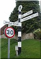 Direction Sign - Signpost in North Nibley