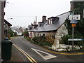 Old stone cottages on Ffordd y Felin