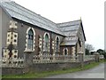 Brickwork and ironwork: Rowden Bible Christian Chapel