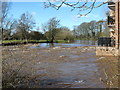 High water at Topcliffe Mill