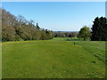 View down the 18th fairway