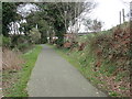 View East along the Craigmore Cycling/Walking track