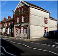 Former commercial premises on an Abertridwr corner