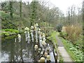 The sculpture "Pond Life" at Broomhill Art Hotel