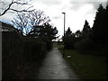 Footpath to Whitehouse Common recreation ground