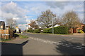 High Street, Greenfield at the junction of School Lane