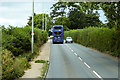 Exmouth Road (A376) approaching Ebford