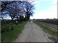 TM4899 : Angles Way Footpath to Market Lane by Geographer