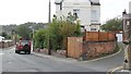 Alley / Service Road at its junction with Londesborough Road