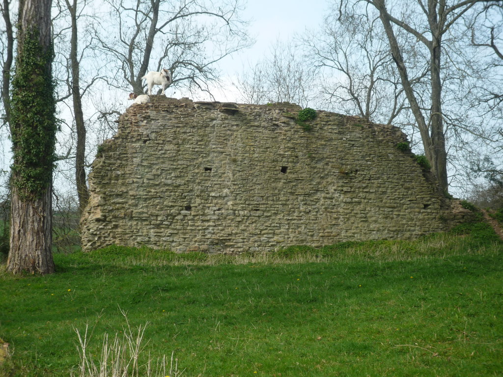 Richards Castle (Wall #2) © Fabian Musto :: Geograph Britain and Ireland