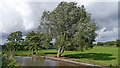 Trent and Mersey Canal north of Barlaston in Staffordshire