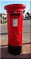 Elizabeth II postbox on Tilstock Crescent, Shrewsbury
