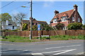 Houses on the corner of Wainsford Road