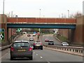 Jimmy Hill Way runs under Swancroft Road