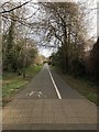 Cycle path on former railway