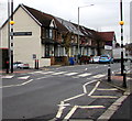 Zebra crossing near Treforest Funeralcare