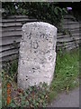 Old Milestone by the A28, Island Road, Upstreet