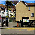 BT phonebox on a Senghenydd corner