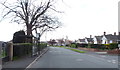 Bus stop and shelter on Mill Lane, Kirk Ella